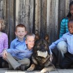 Rocking R RV Park - Brady, Texas - Samer and the kids